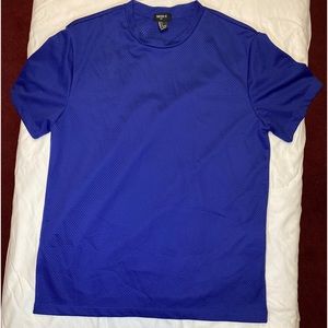 Forever 21 Blue Mesh Tshirt
